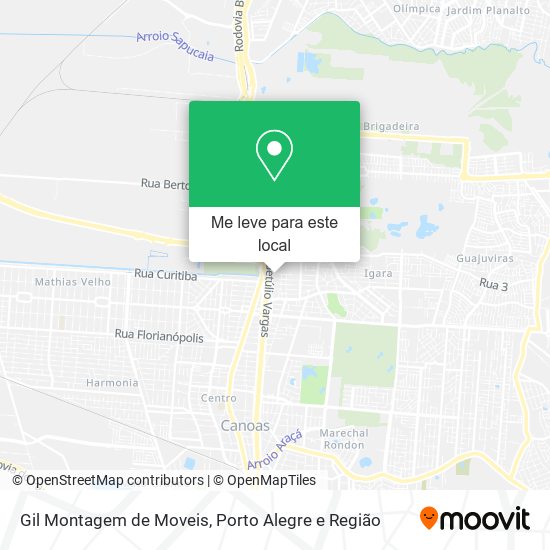 Gil Montagem de Moveis mapa