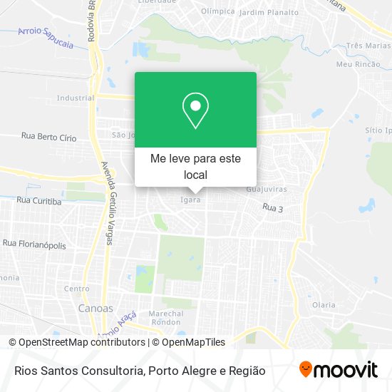 Rios Santos Consultoria mapa