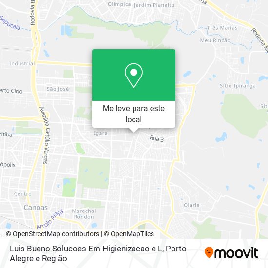 Luis Bueno Solucoes Em Higienizacao e L mapa