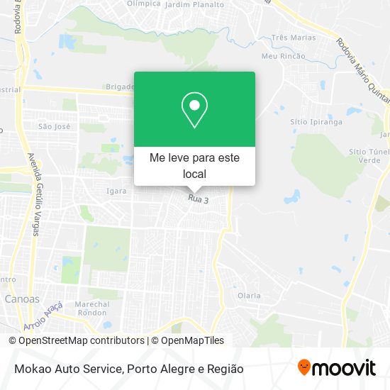 Mokao Auto Service mapa