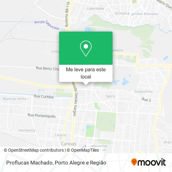 Proflucas Machado mapa