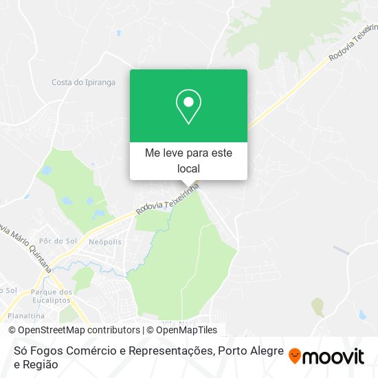 Só Fogos Comércio e Representações mapa