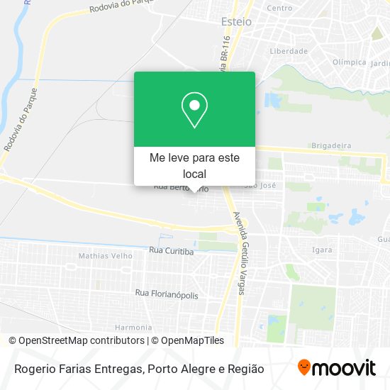 Rogerio Farias Entregas mapa