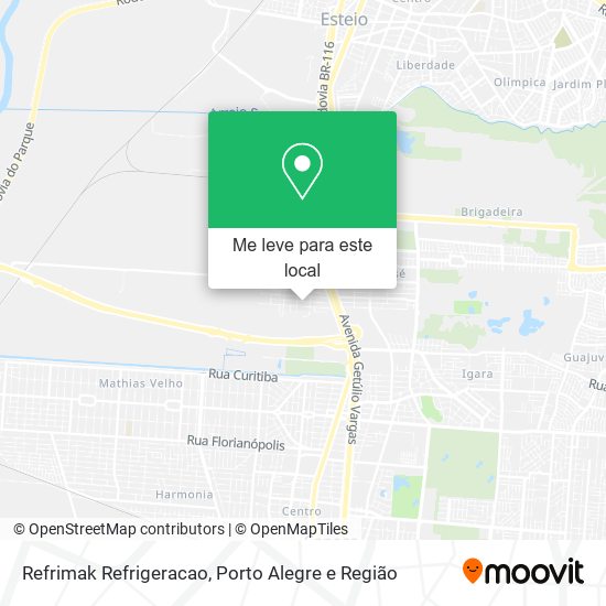 Refrimak Refrigeracao mapa