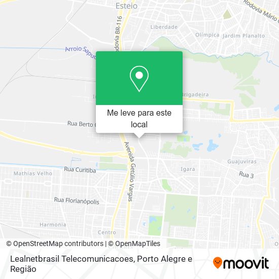 Lealnetbrasil Telecomunicacoes mapa