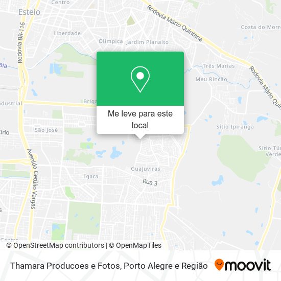 Thamara Producoes e Fotos mapa