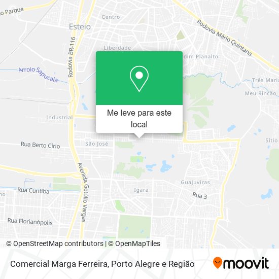 Comercial Marga Ferreira mapa