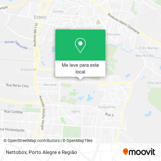 Nettobox mapa