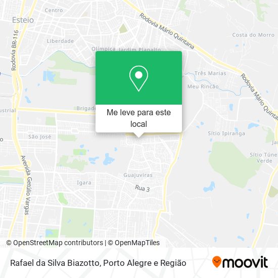 Rafael da Silva Biazotto mapa