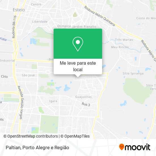 Paltian mapa