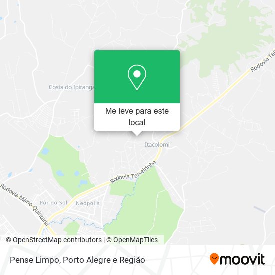 Pense Limpo mapa