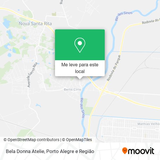 Bela Donna Atelie mapa