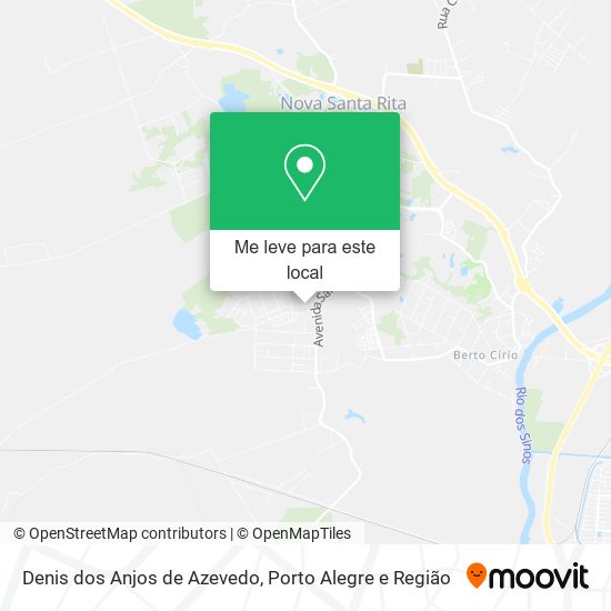 Denis dos Anjos de Azevedo mapa