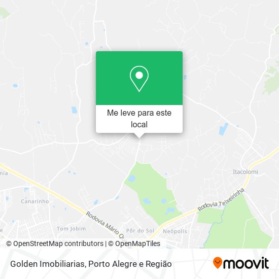 Golden Imobiliarias mapa