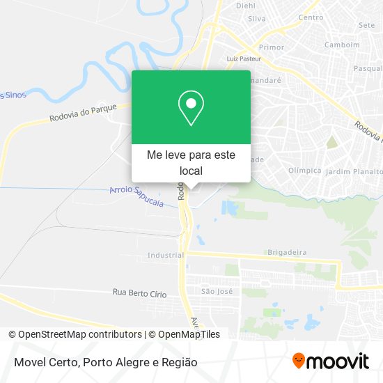 Movel Certo mapa