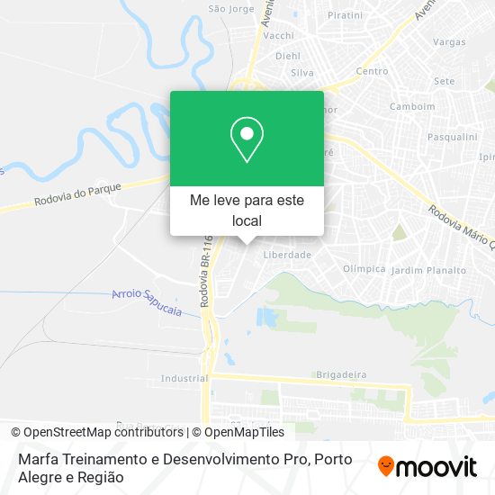 Marfa Treinamento e Desenvolvimento Pro mapa