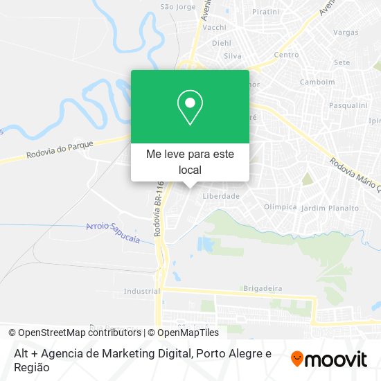 Alt + Agencia de Marketing Digital mapa
