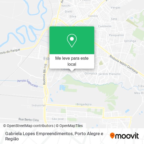 Gabriela Lopes Empreendimentos mapa