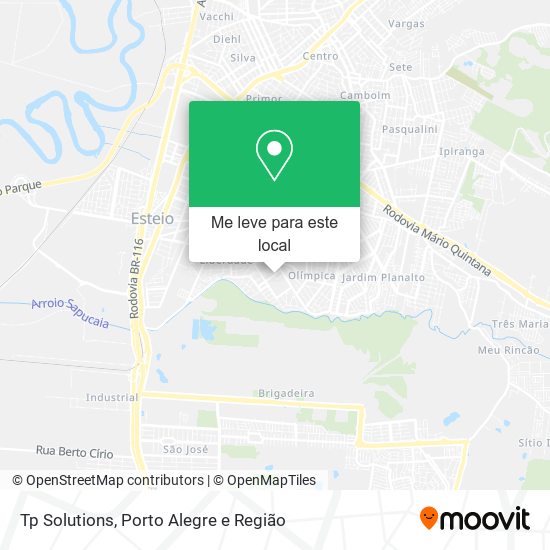Tp Solutions mapa