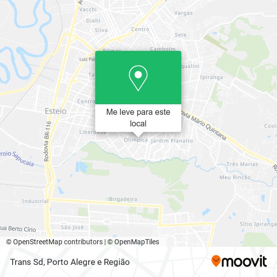 Trans Sd mapa
