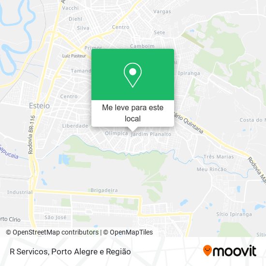 R Servicos mapa