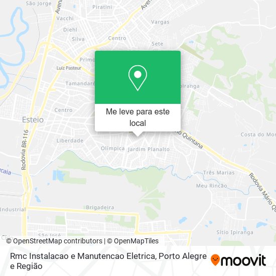 Rmc Instalacao e Manutencao Eletrica mapa