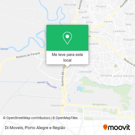 Di Moveis mapa