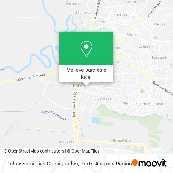 Dubay Semijoias Consignadas mapa