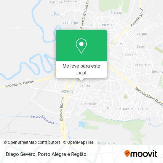 Diego Severo mapa