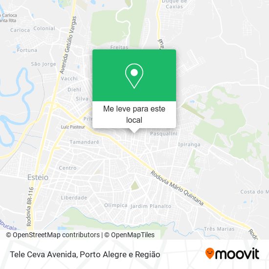 Tele Ceva Avenida mapa