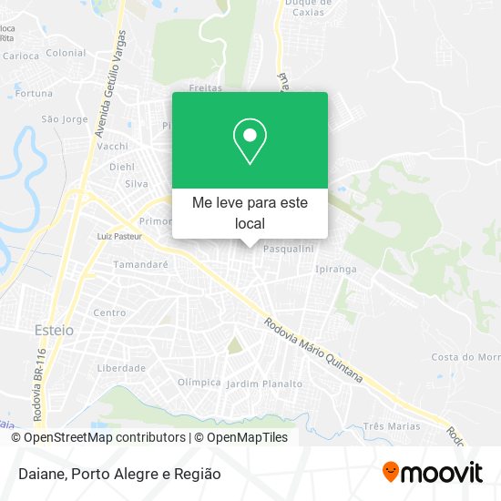 Daiane mapa