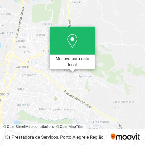 Ks Prestadora de Servicos mapa