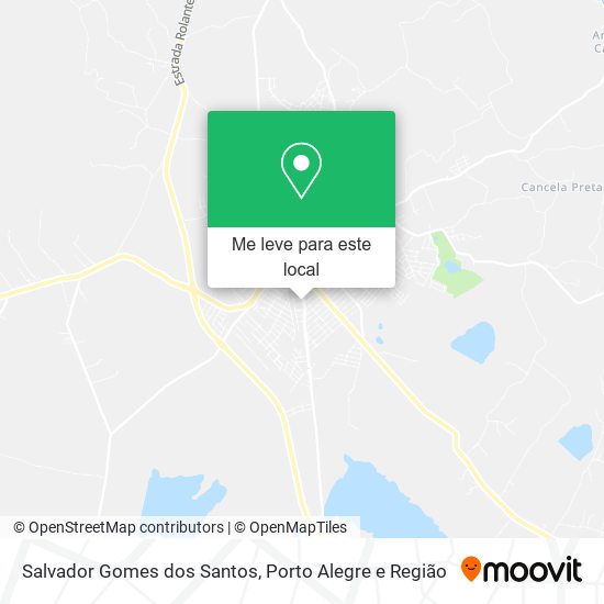 Salvador Gomes dos Santos mapa