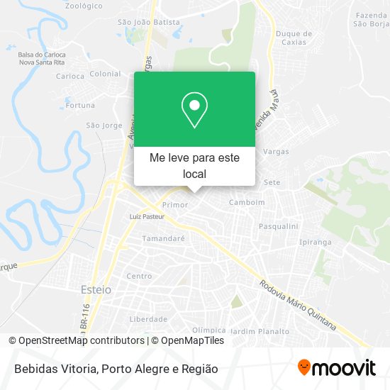 Bebidas Vitoria mapa