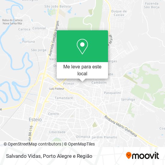 Salvando Vidas mapa