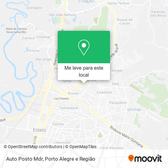 Auto Posto Mdr mapa