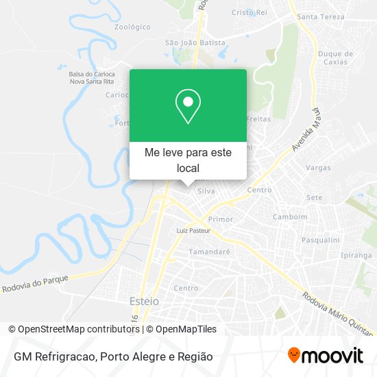 GM Refrigracao mapa