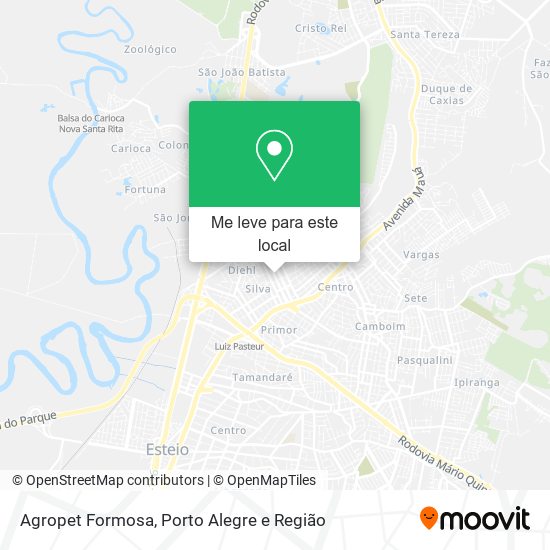 Agropet Formosa mapa