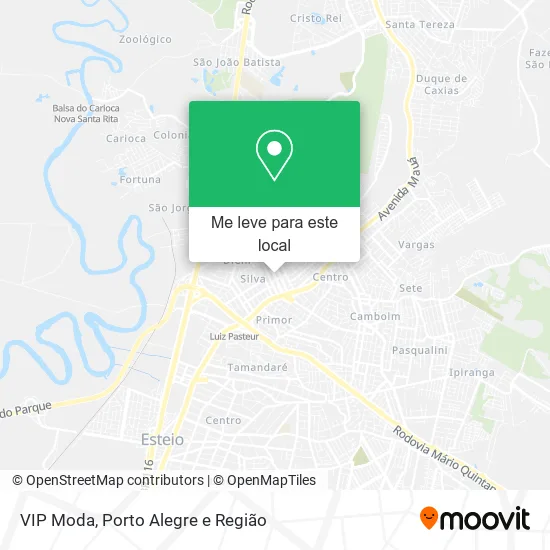VIP Moda mapa