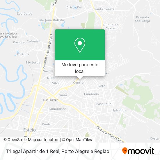 Trilegal Apartir de 1 Real mapa