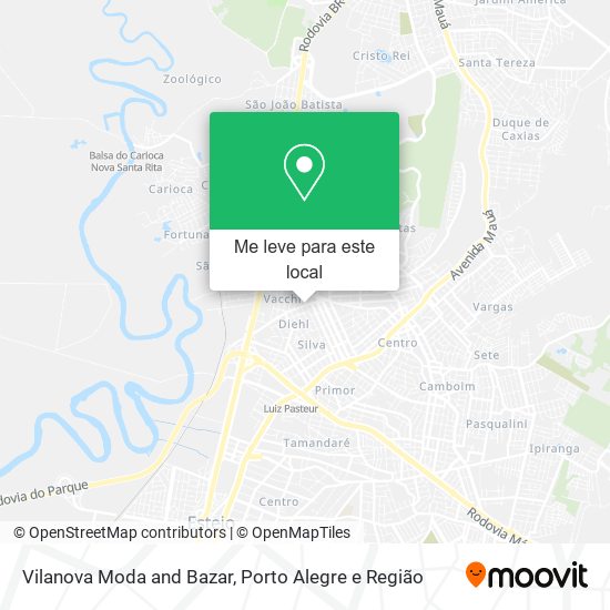 Vilanova Moda and Bazar mapa