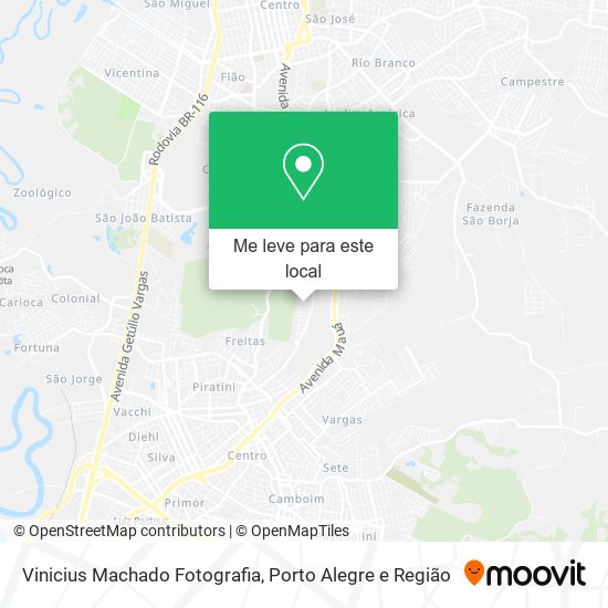 Vinicius Machado Fotografia mapa