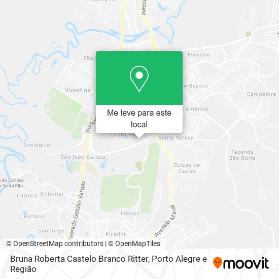 Bruna Roberta Castelo Branco Ritter mapa