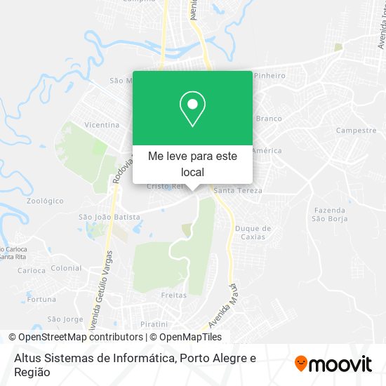 Altus Sistemas de Informática mapa