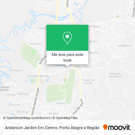 Anderson Jardim Em Centro mapa