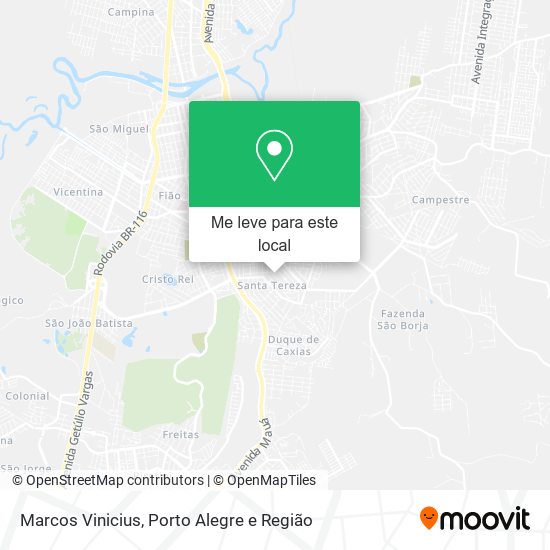 Marcos Vinicius mapa