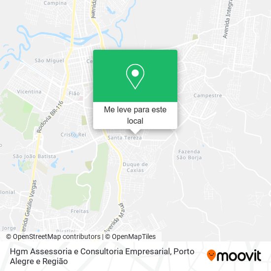 Hgm Assessoria e Consultoria Empresarial mapa
