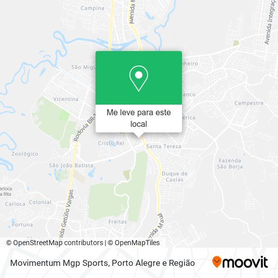 Movimentum Mgp Sports mapa