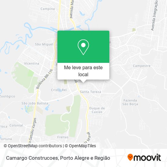 Camargo Construcoes mapa