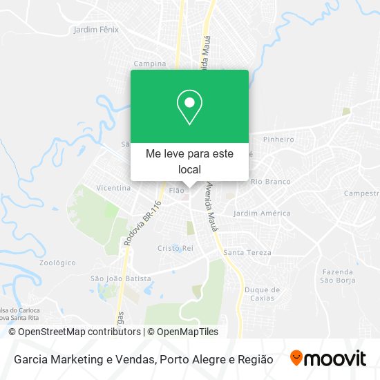 Garcia Marketing e Vendas mapa
